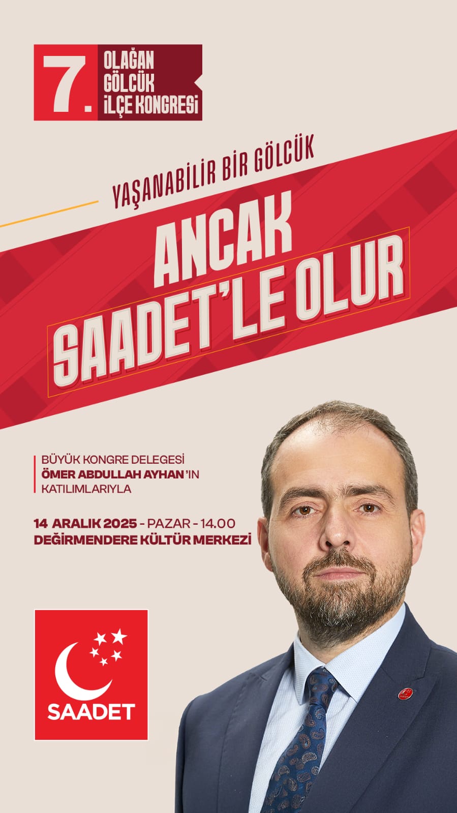 Saadet Partisi Gölcük İlçe Kongresi Tarihi Belli Oldu 1