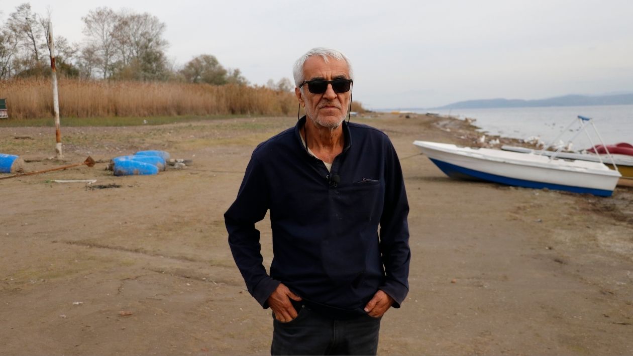 Sapanca Gölü’nde Tehlikeli Çekilme Eşme Sahili Alarm Veriyor (7)