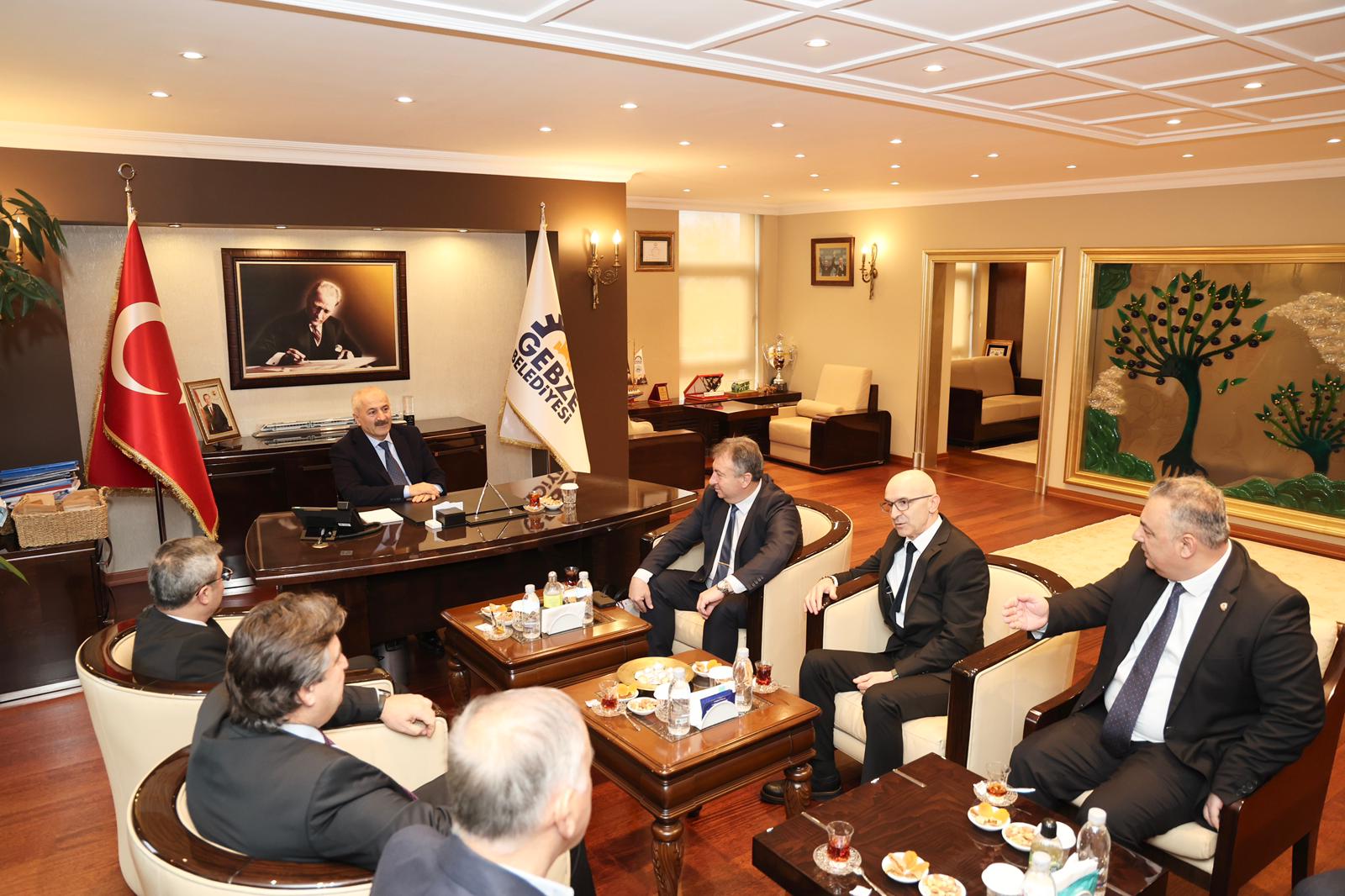 Shumen Heyeti Gebze’de! İş Birliği Ve Ortak Projeler Masaya Yatırıldı 1