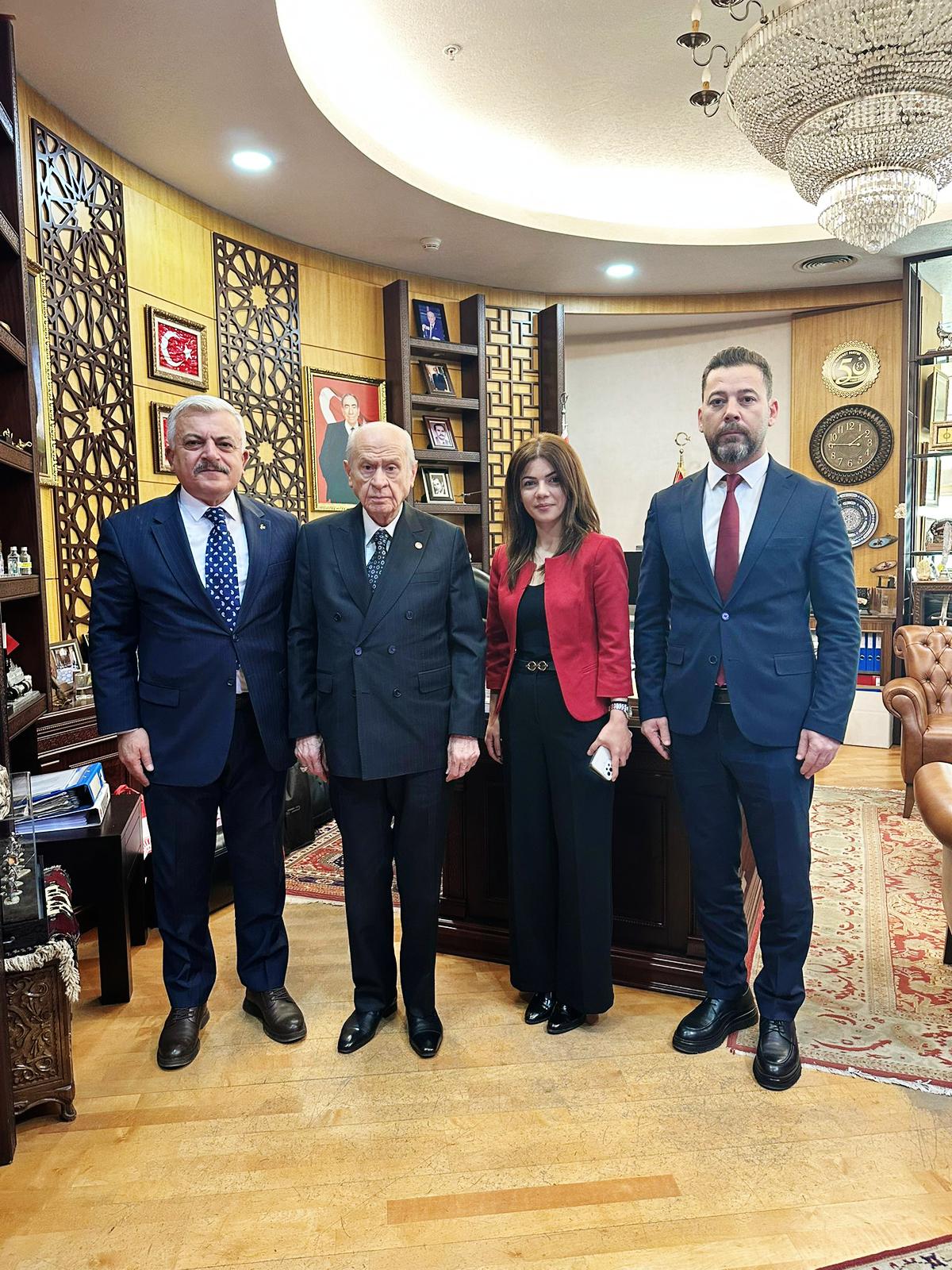 Tuncay Batı’dan Bahçeli’ye Ziyaret Saha Raporları Ve Talepler Sunuldu (1)