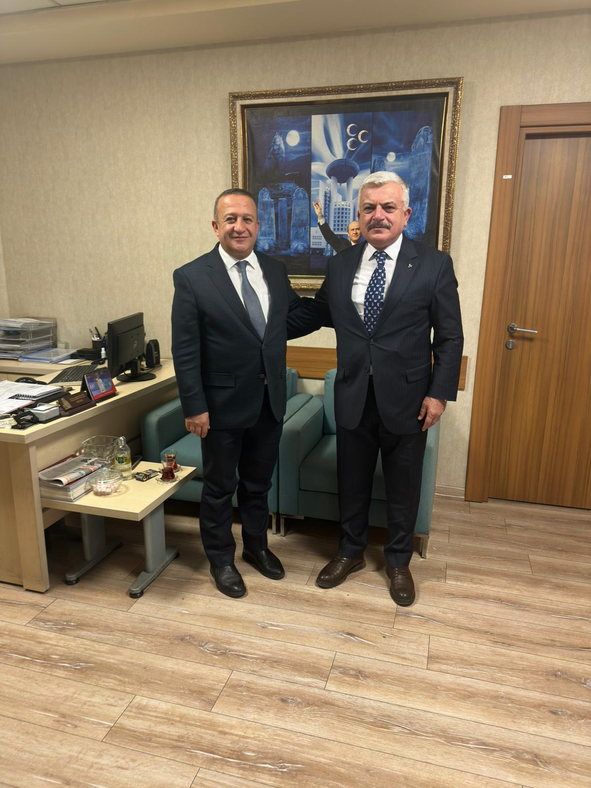 Tuncay Batı’dan Bahçeli’ye Ziyaret Saha Raporları Ve Talepler Sunuldu (3)