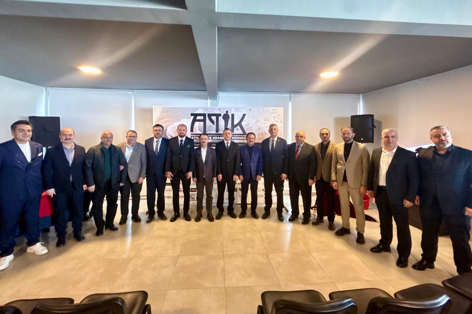 Vali İlhami Aktaş, Ati̇k’in 9. Olağan Genel Kurulu’na Katıldı-1