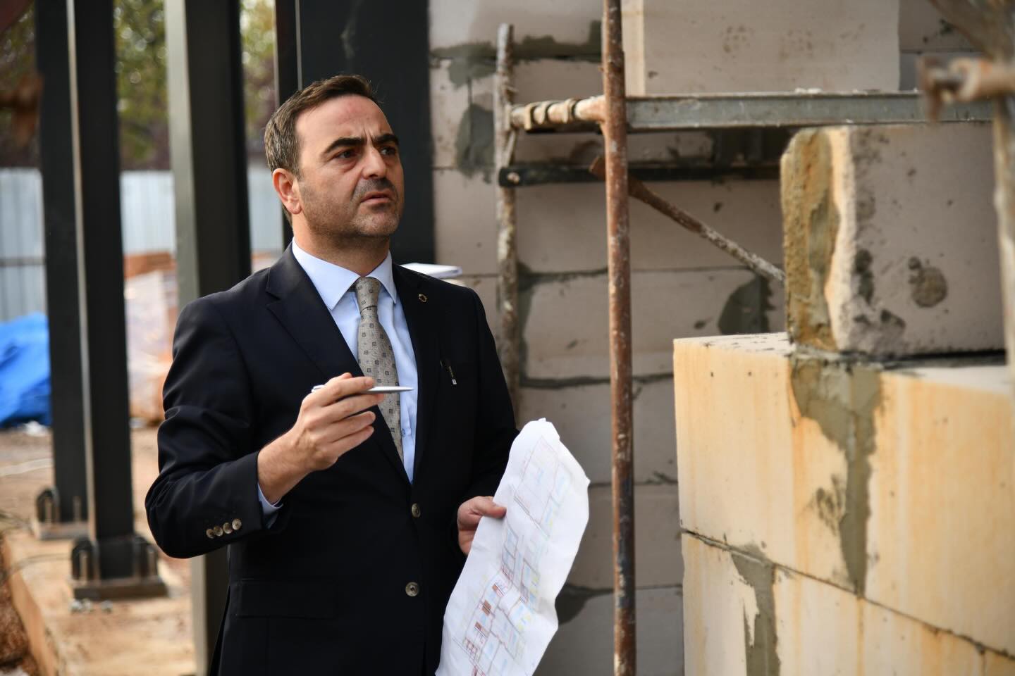 Yasin Özlü Sahada Çalışmaları İnceledi 3