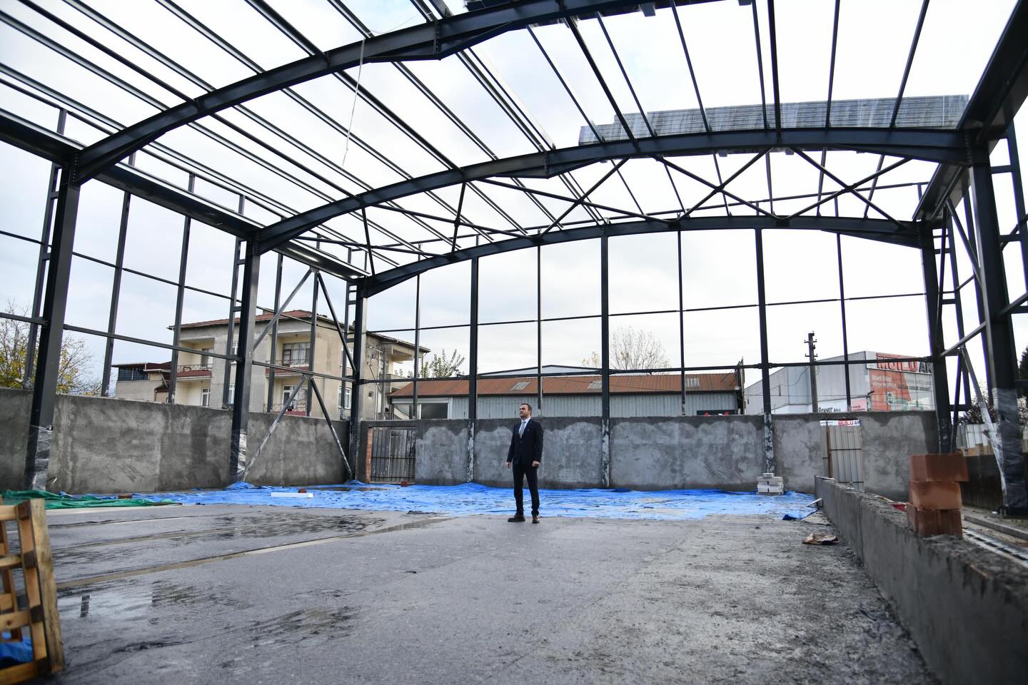 Yasin Özlü Sahada Çalışmaları İnceledi 4