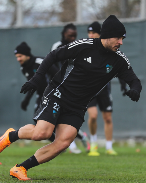 Antalya Kampı Öncesi Son Antrenmanını Yaptı (4)