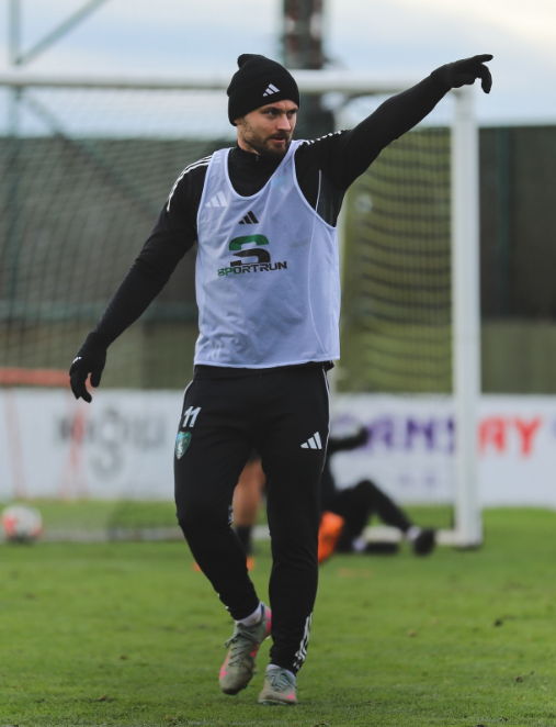 Antalya Kampı Öncesi Son Antrenmanını Yaptı (6)