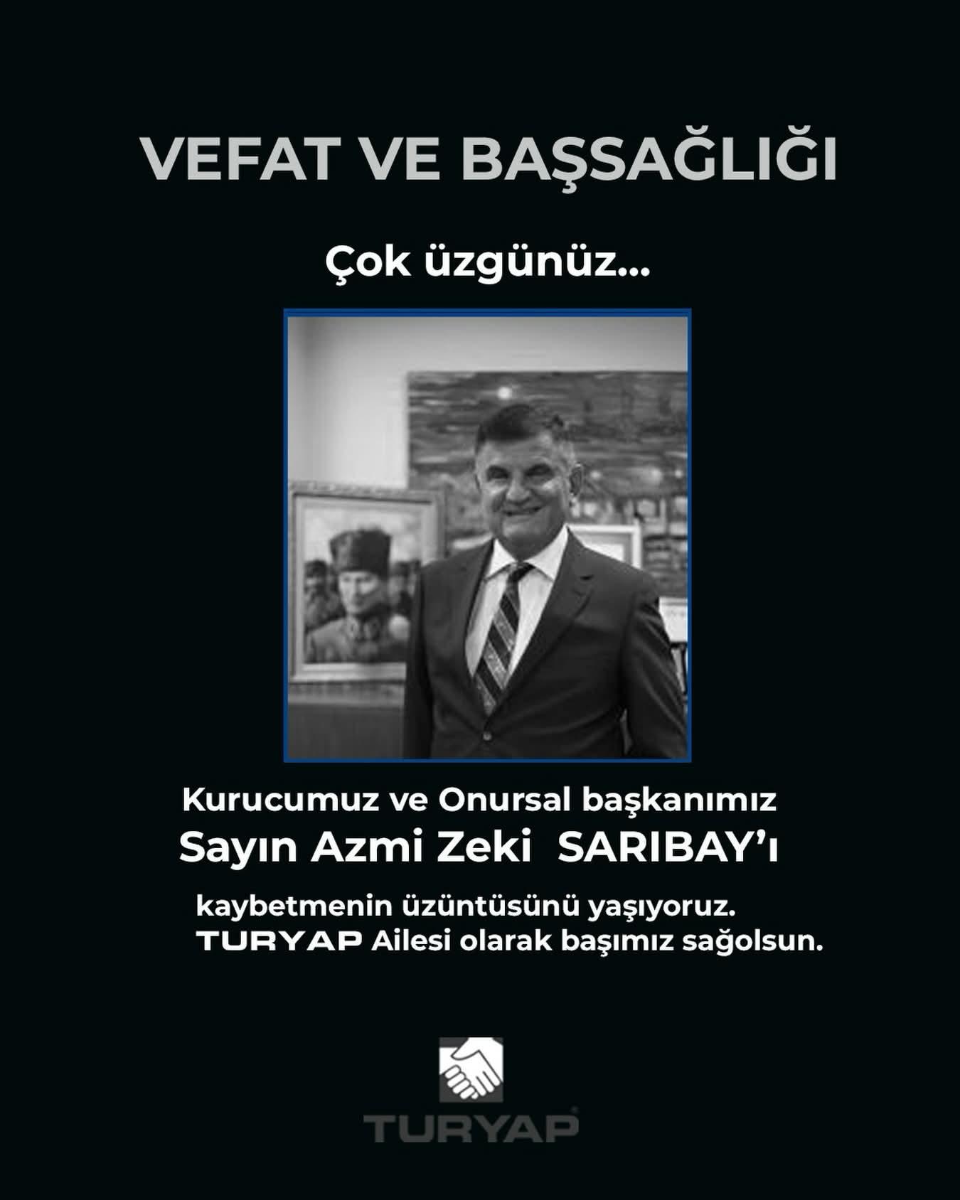 Azmi Zeki Sarıbay Hayatını Kaybetti 2