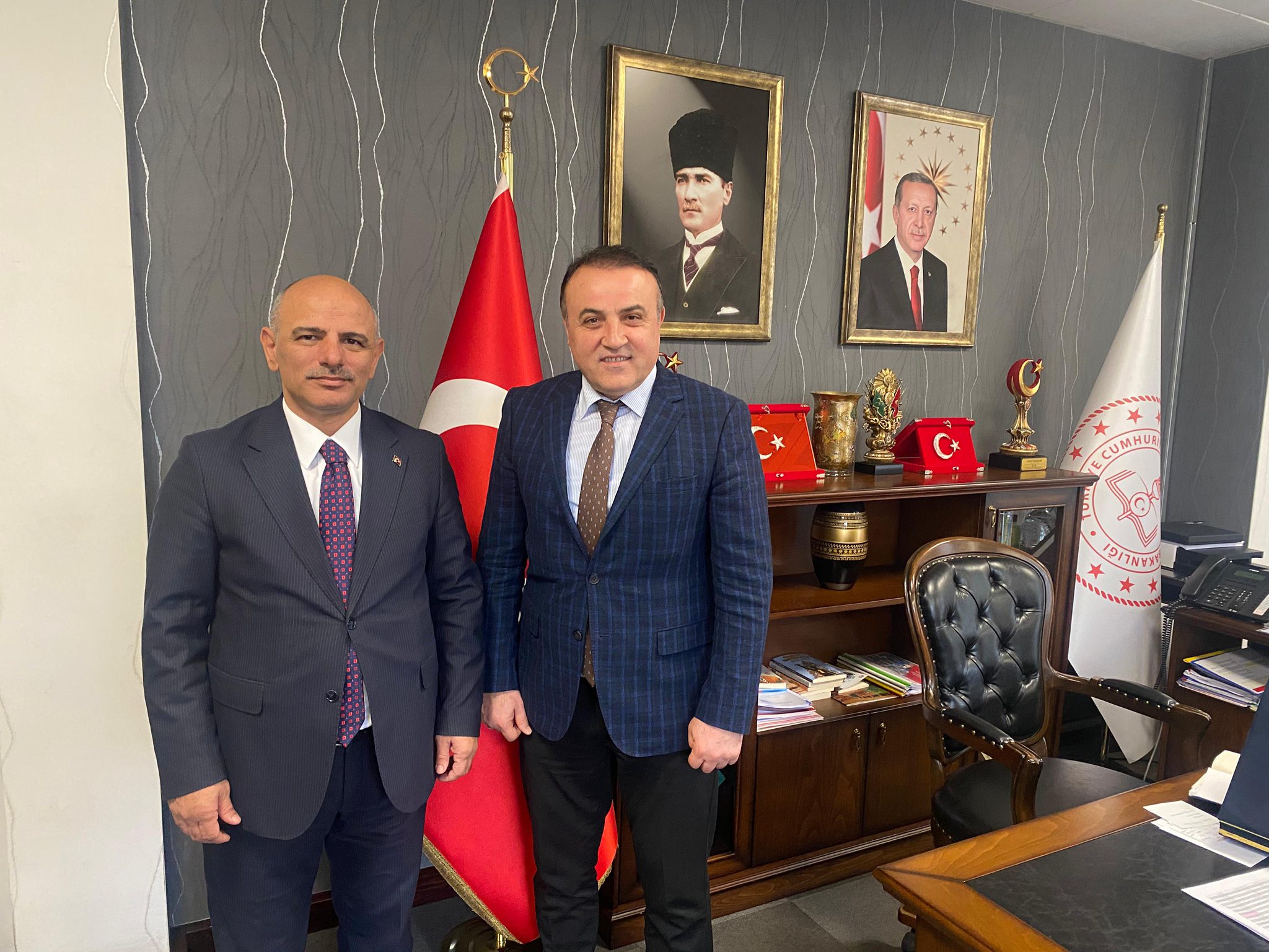 Başkan Şener Söğüt’ten Emrullah Aydın Ve Ömer İslamoğlu’na Ziyaret 1