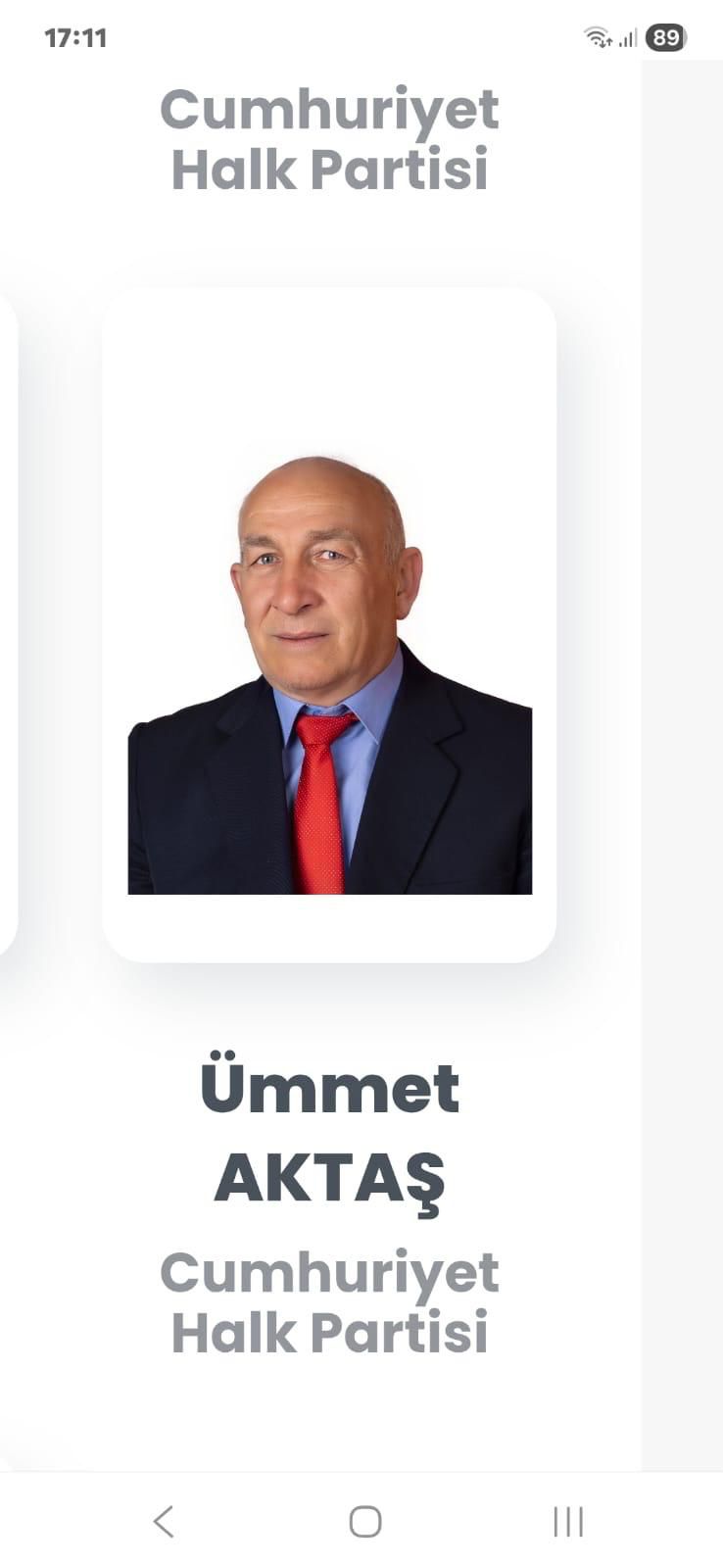 Chp'li Ümmet Aktaş, Ak Parti’ye Katıldı-1