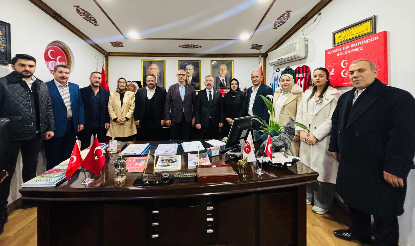 Cumhur İttifakından Yusuf Turhan'a Taziye Ziyareti 3