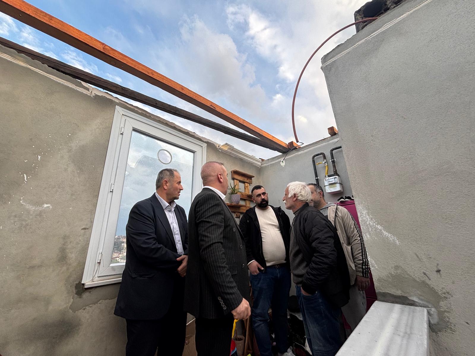 Dilovası’nda Fırtınadan Etkilenen Vatandaşlara Yusuf Turhan Sahip Çıktı 1