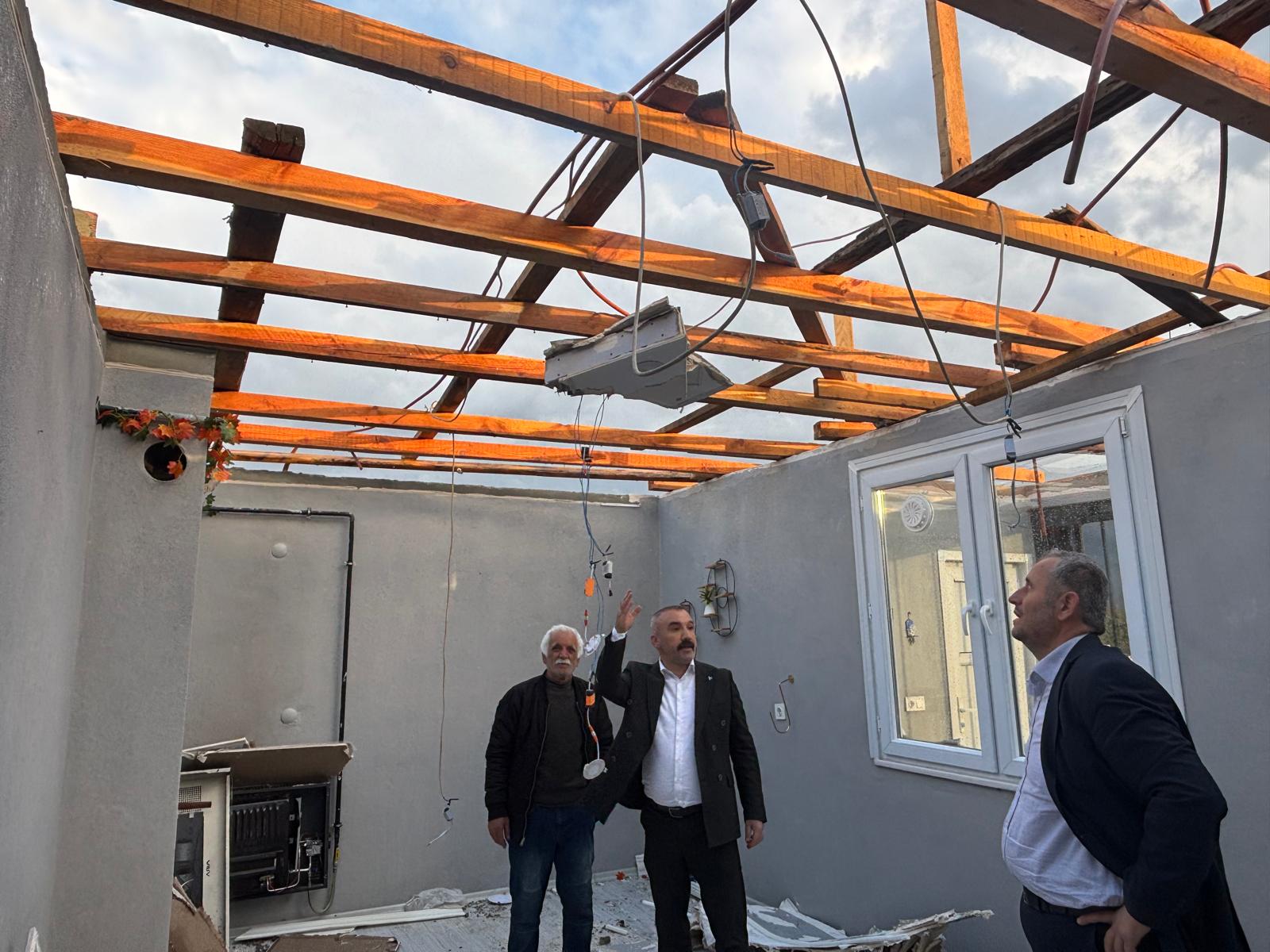 Dilovası’nda Fırtınadan Etkilenen Vatandaşlara Yusuf Turhan Sahip Çıktı 3