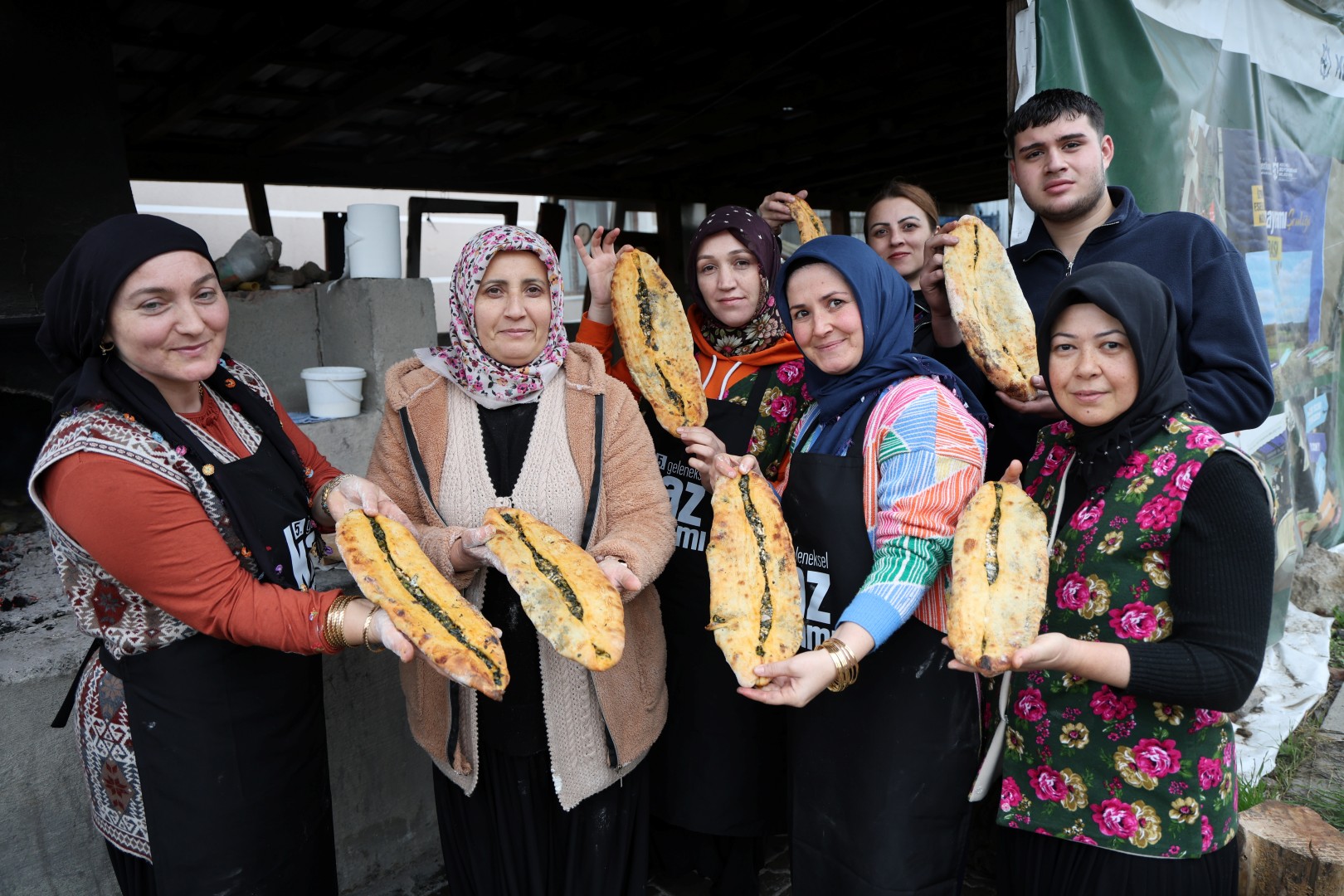 Eseler Köyü'nde Kaz Bayramı Öncesi Imece Bereketi (15)