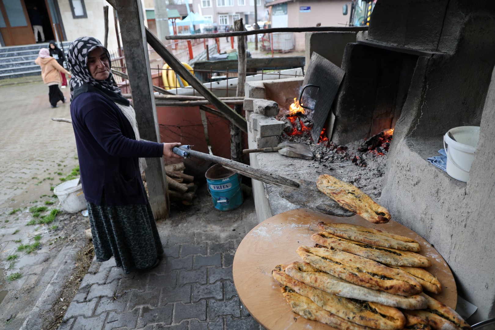 Eseler Köyü'nde Kaz Bayramı Öncesi Imece Bereketi (16)