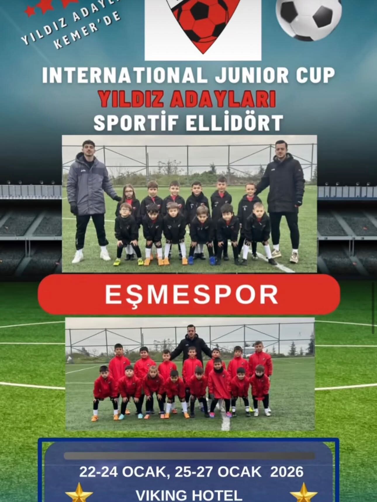 Eşmespor’un Yıldız Adayları Antalya Yolcusu Vurduğunuz Gol Olsun! (2)