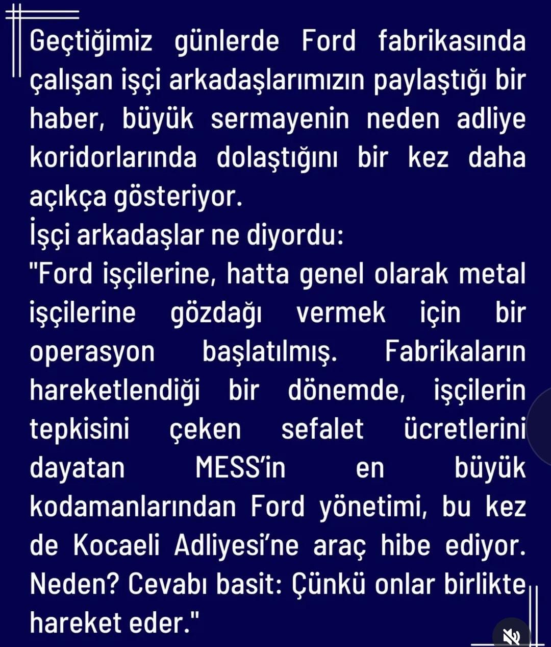 Ford’un Hibe Kararı Tepki Çekti İşçiye Zam Yok, Adliyeye Araç Var (3)