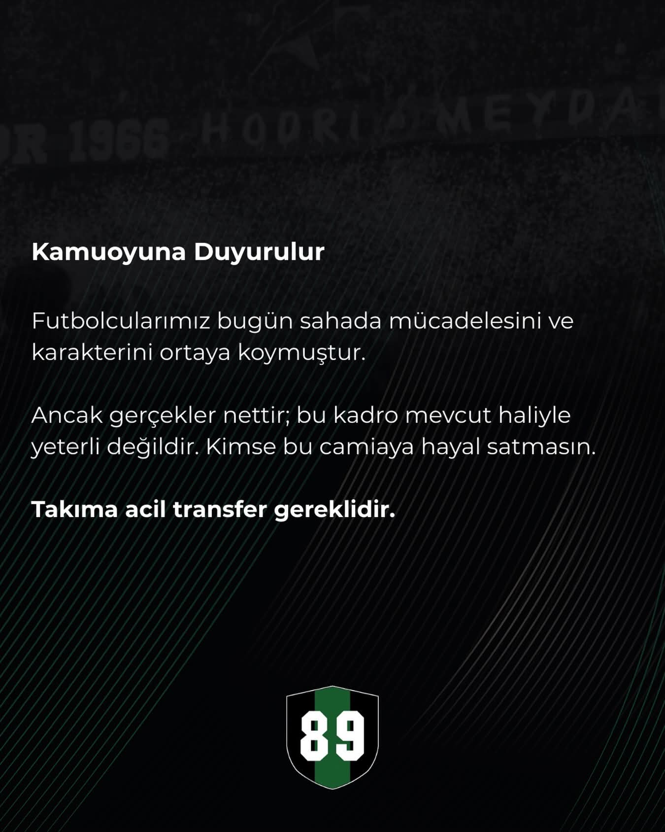 Hodri Meydan’dan Net Mesaj Bu Kadro Yeterli Değil-1