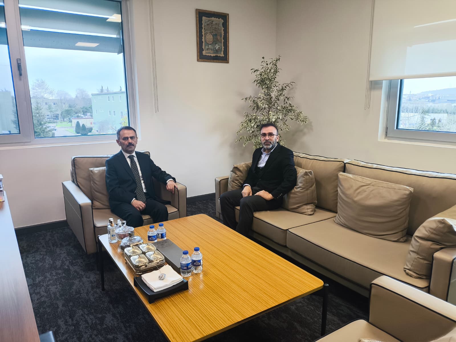 İlhami Aktaş'a Eğitim Camiasından Ziyaretler 1