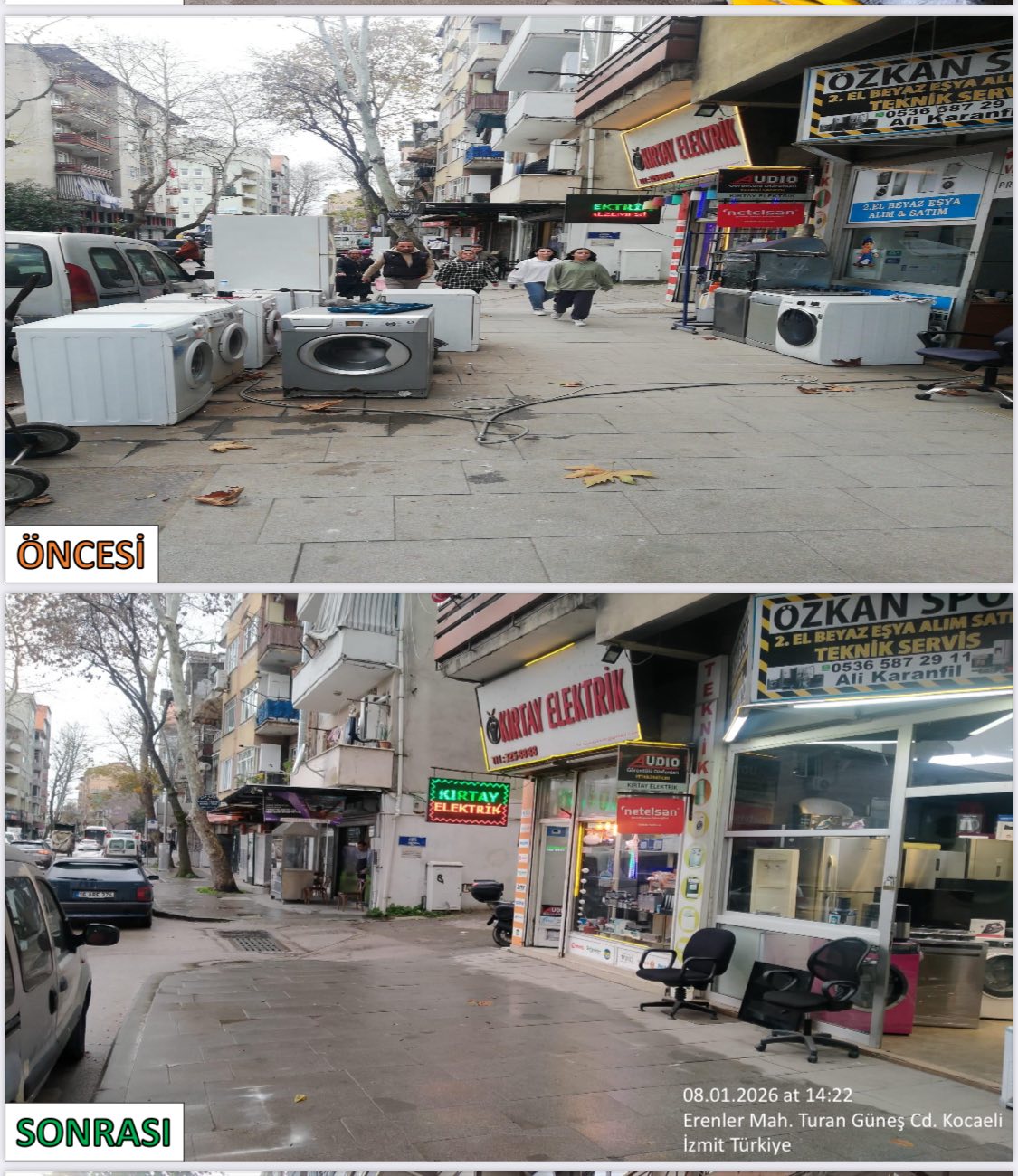 Kaldırım İşgallerine Net Mesaj İzmit’te Denetimler Artarak Sürecek (3)