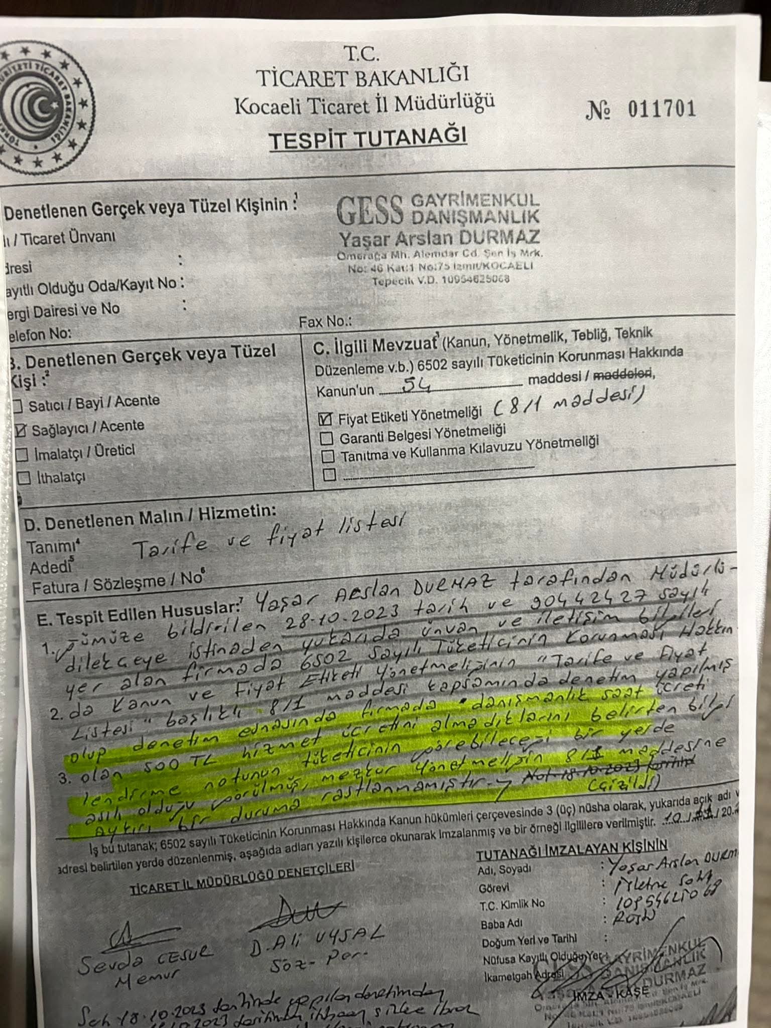 Kocaeli Emlakçılar Odası’nda Gerilim Tırmanıyor! 1