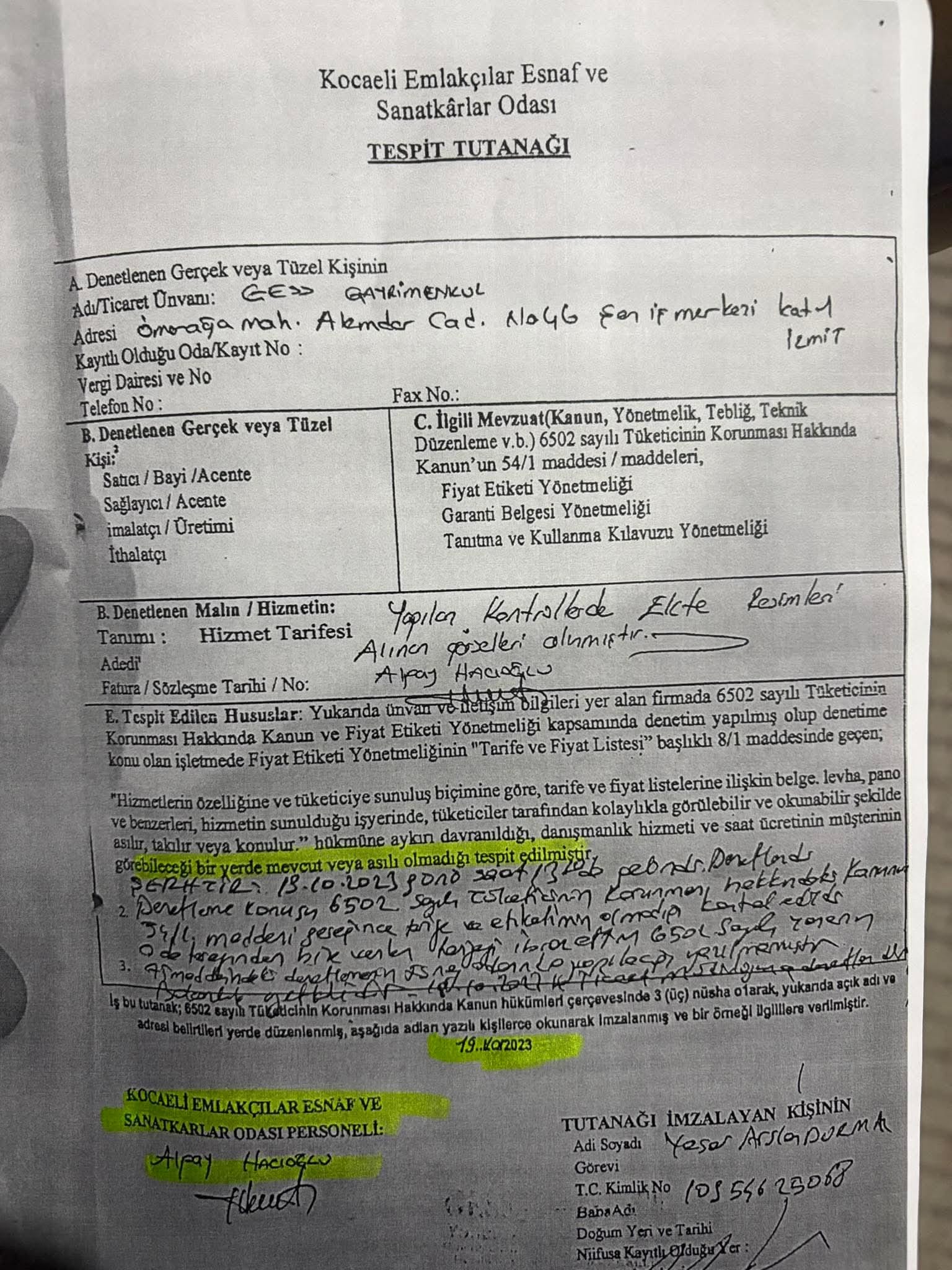 Kocaeli Emlakçılar Odası’nda Gerilim Tırmanıyor! 2