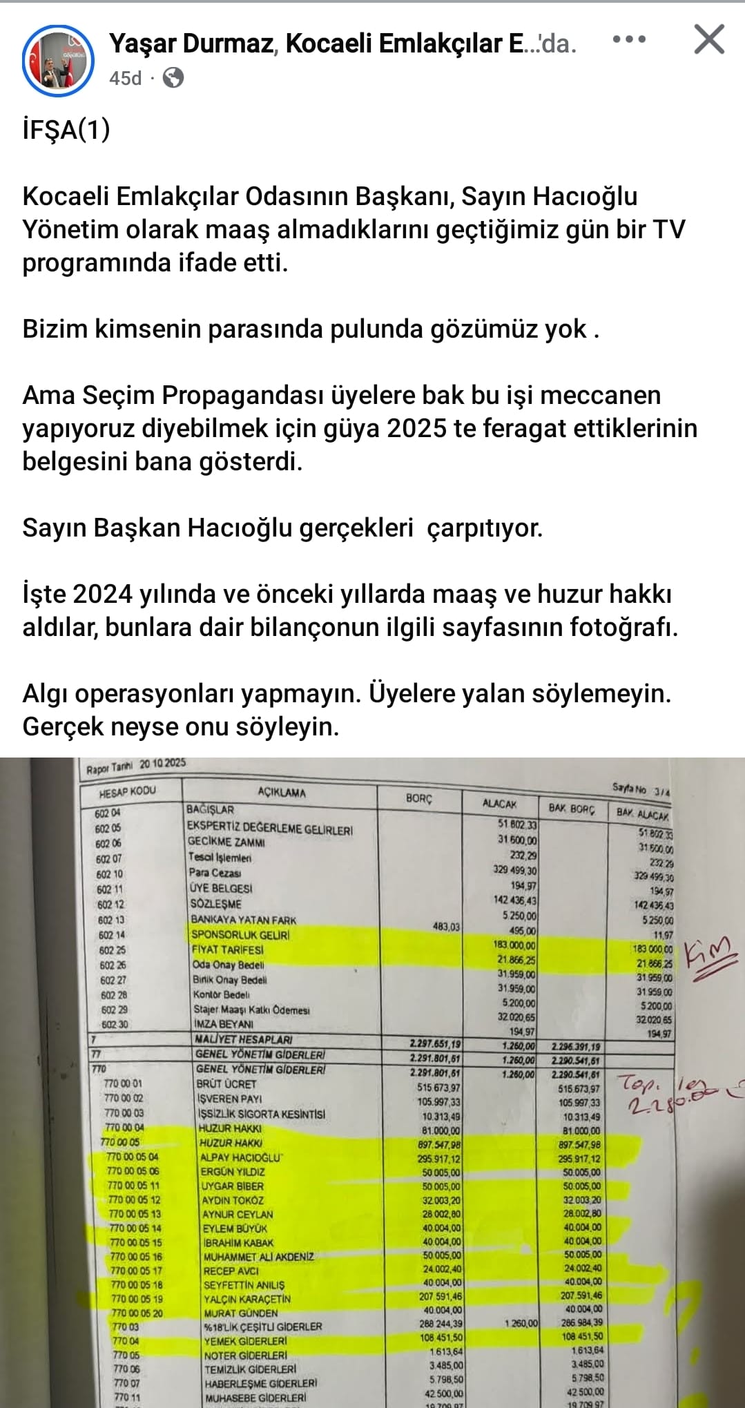 Kocaeli Emlakçılar Odası’nda Gerilim Tırmanıyor! 8