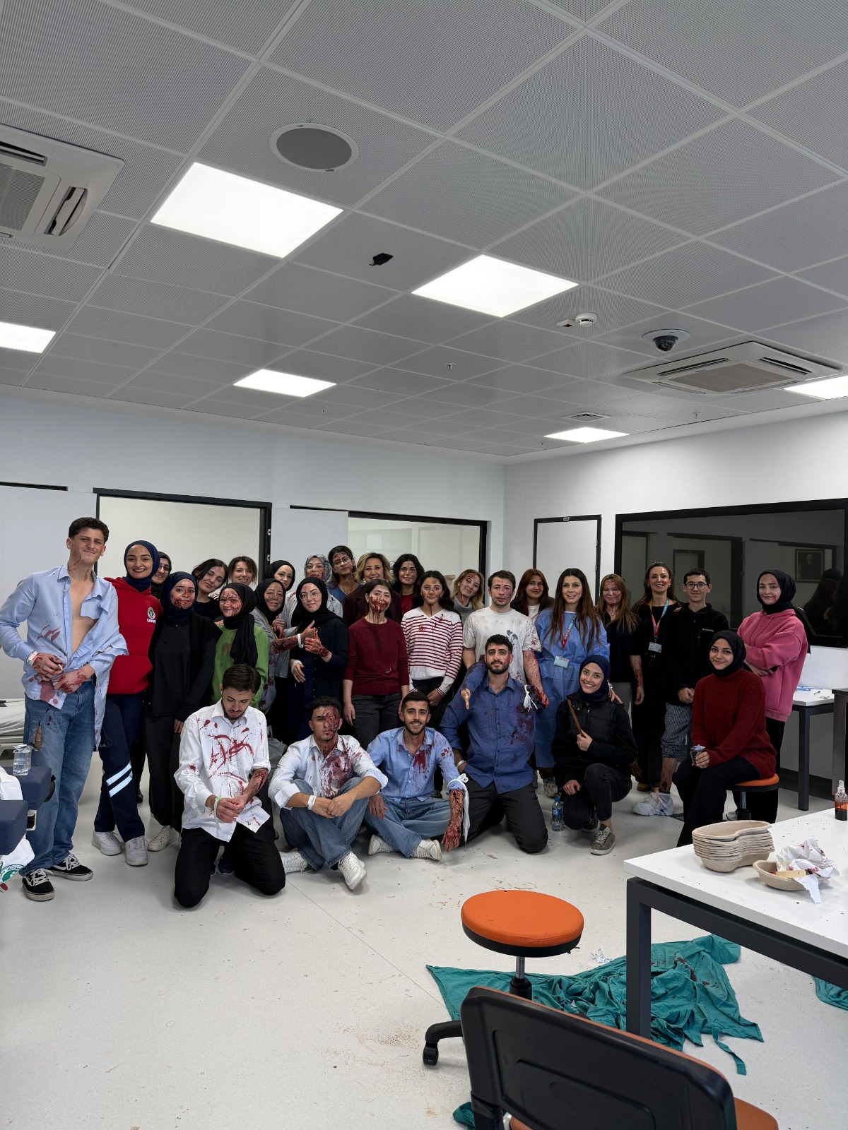 Kocaeli Üniversitesi Hastanesi’nde Deprem Tatbikatı Gerçeği Aratmadı 1