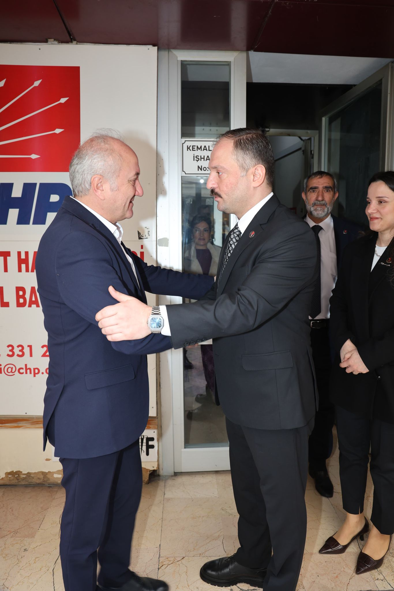 Kocaeli'de Chp Ile Bbp Arasında Dikkat Çeken Buluşma 1