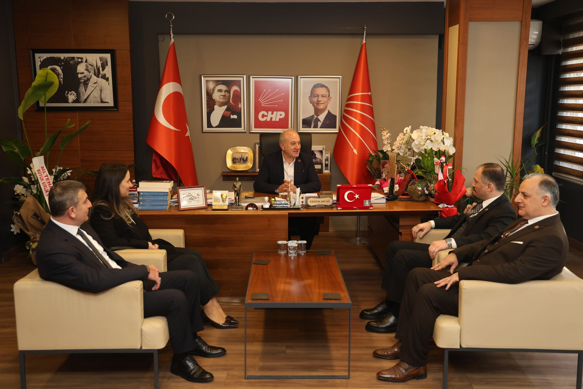 Kocaeli'de Chp Ile Bbp Arasında Dikkat Çeken Buluşma 3