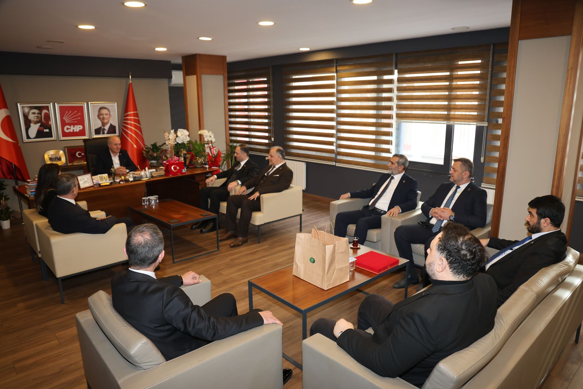 Kocaeli'de Chp Ile Bbp Arasında Dikkat Çeken Buluşma 4