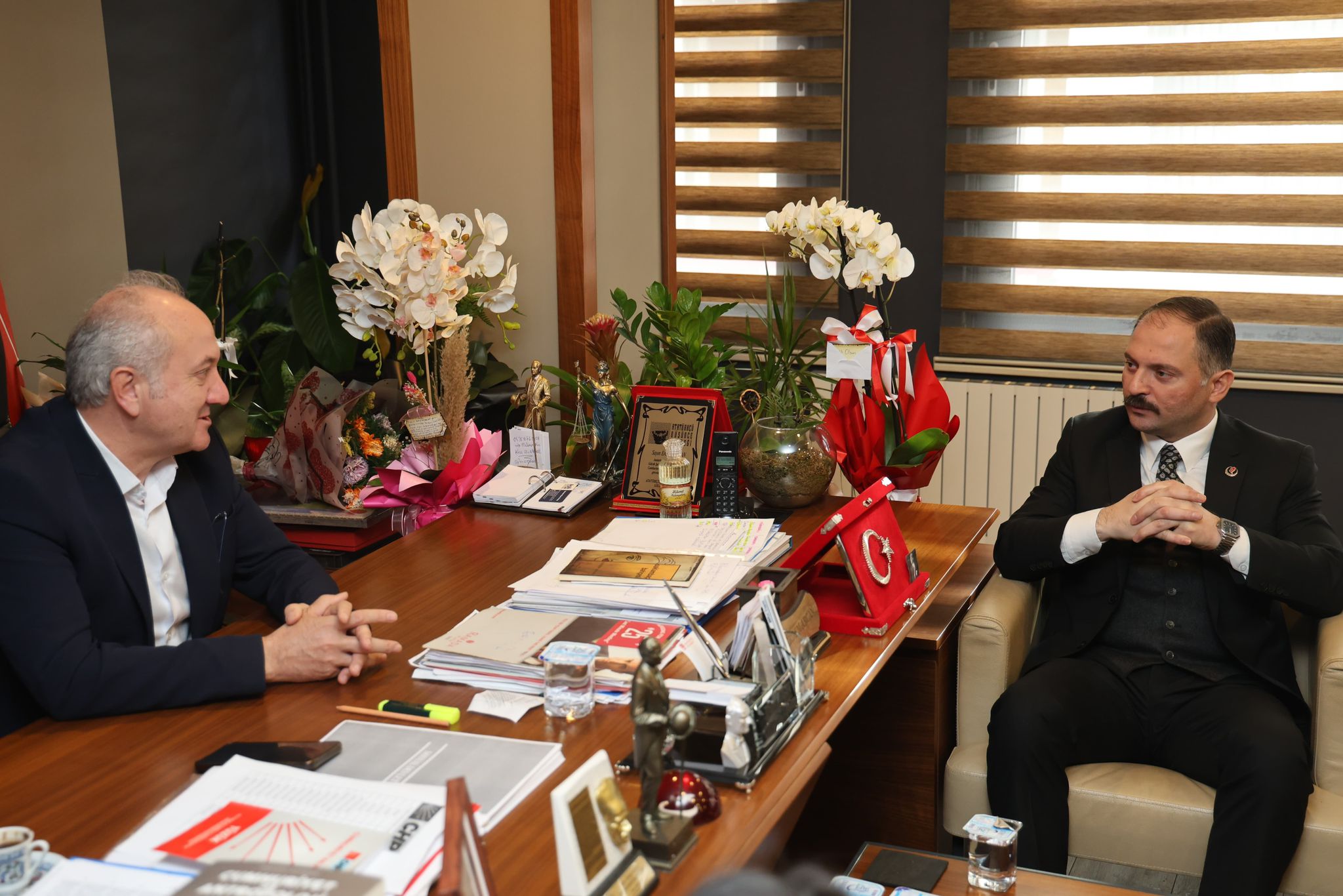 Kocaeli'de Chp Ile Bbp Arasında Dikkat Çeken Buluşma 6