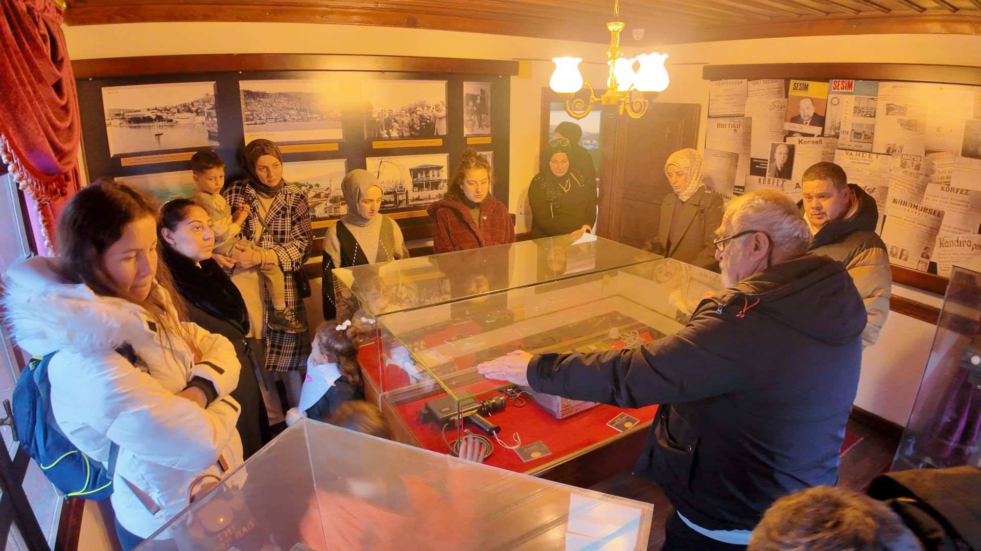 Kocaelili Minikler Basın Müzesi'ni Ziyaret Etti(3)