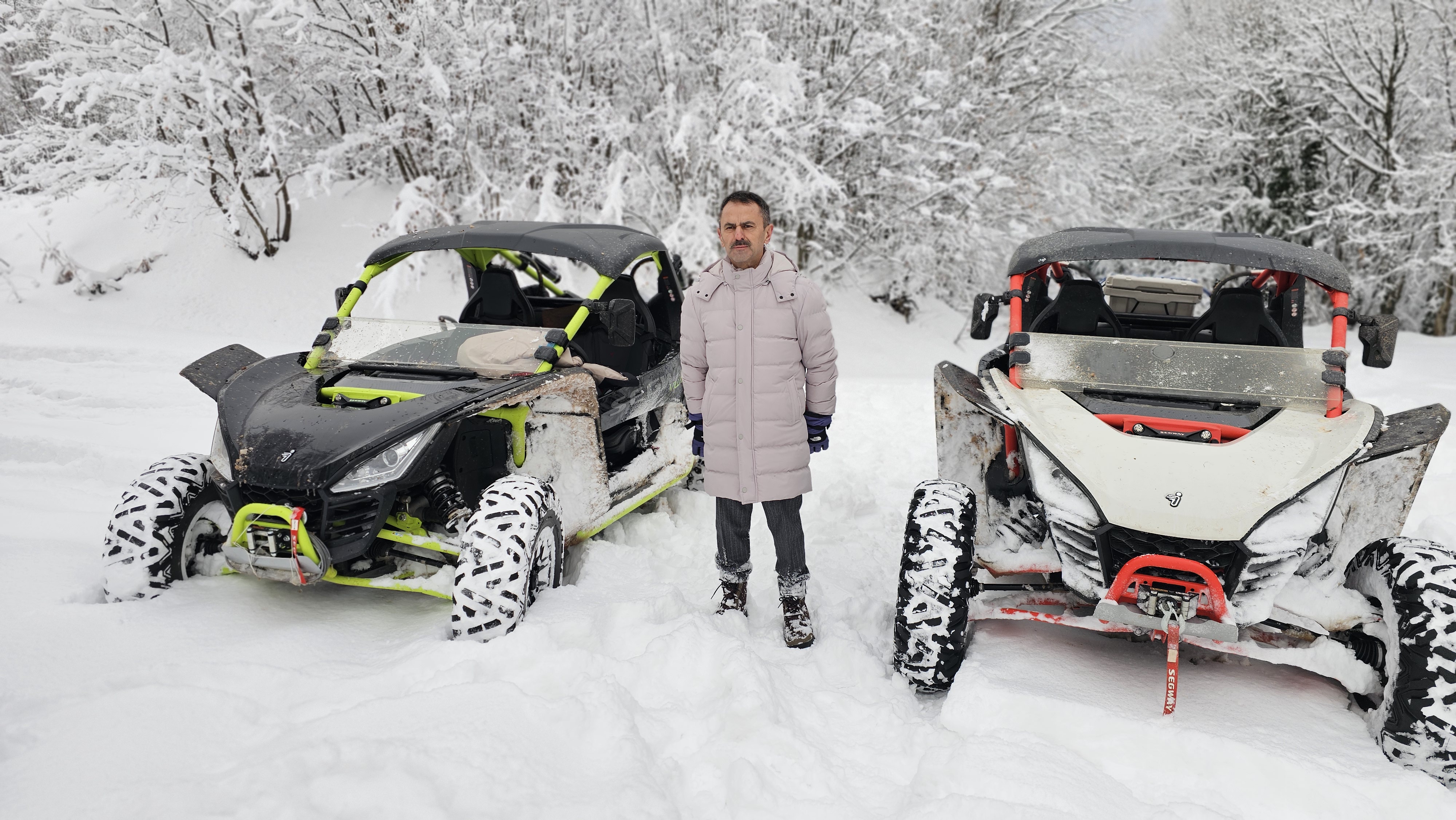 Kocaeli'nin Samanlı Dağları, Karla Kaplandı. Off Road Ve Kış Safarisi Tutkunları Için Doğayla Iç Içe Adrenalin Dolu Bir Rota Sunuyor (3)