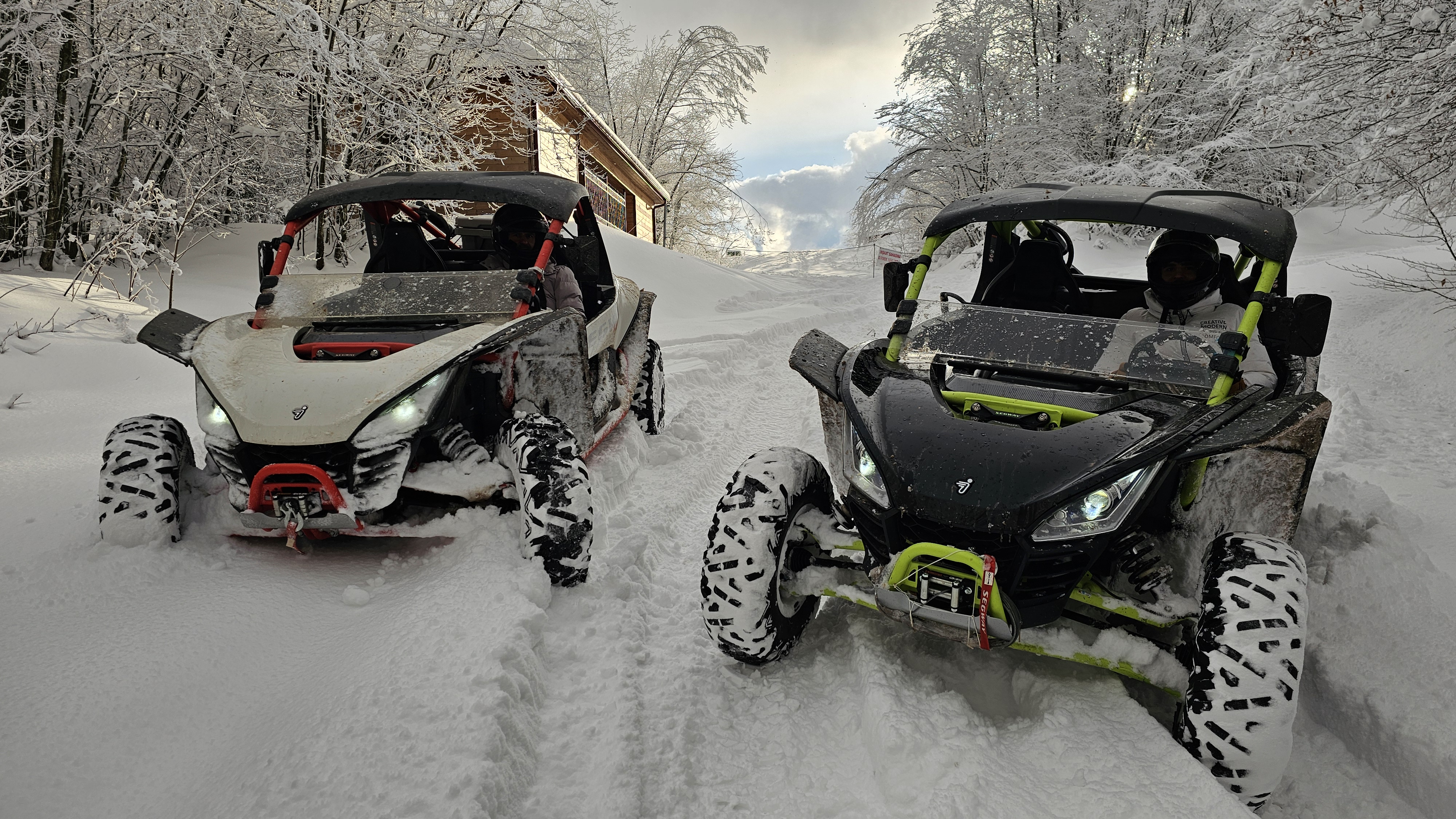 Kocaeli'nin Samanlı Dağları, Karla Kaplandı. Off Road Ve Kış Safarisi Tutkunları Için Doğayla Iç Içe Adrenalin Dolu Bir Rota Sunuyor (4)