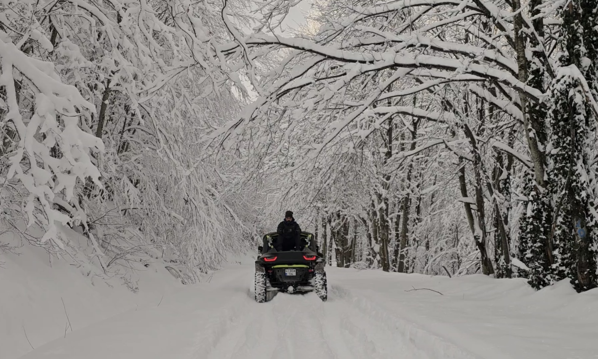 Kocaeli'nin Samanlı Dağları, Karla Kaplandı. Off Road Ve Kış Safarisi Tutkunları Için Doğayla Iç Içe Adrenalin Dolu Bir Rota Sunuyor (6)