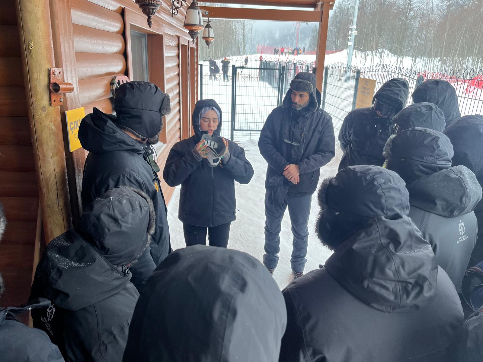 Kuzuyayla Kızak Pisti’nde Olası Kazalara Karşı Sağlık Tatbikatı (1)-1