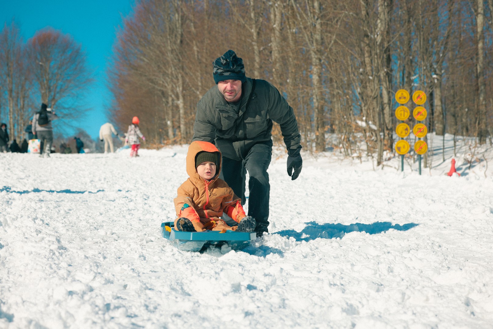 Kuzuyayla'da Kar Keyfi Kış Masalına Dönüştü (5)