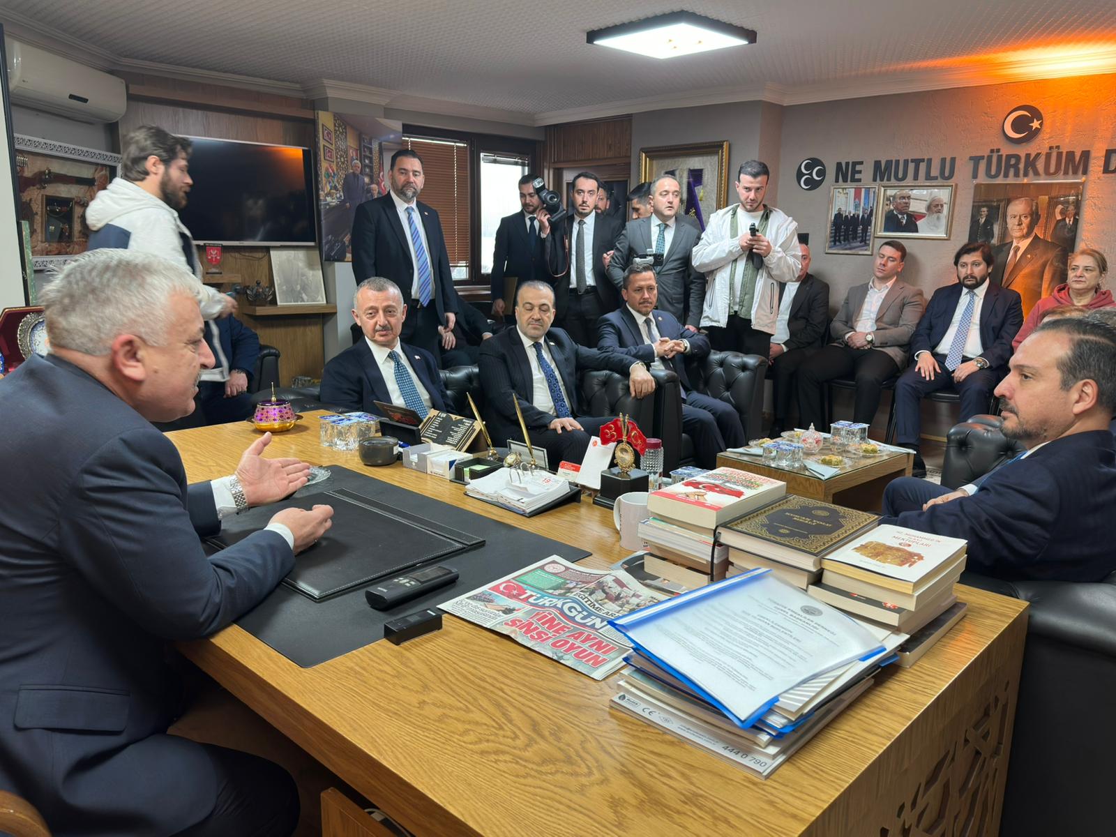 Mhp Kocaeli̇’ye Zi̇yaret (5)