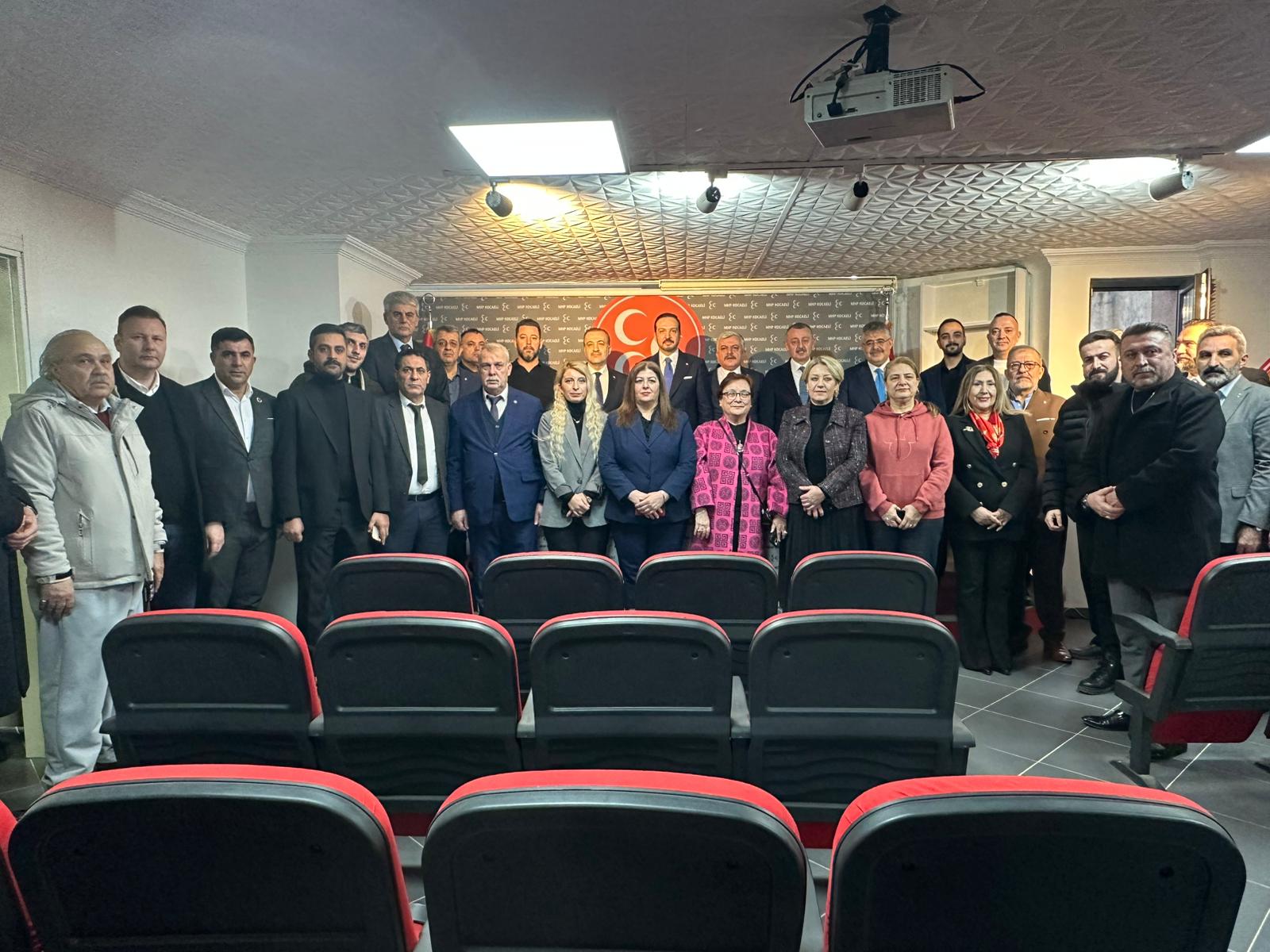 Mhp Kocaeli̇’ye Zi̇yaret (7)