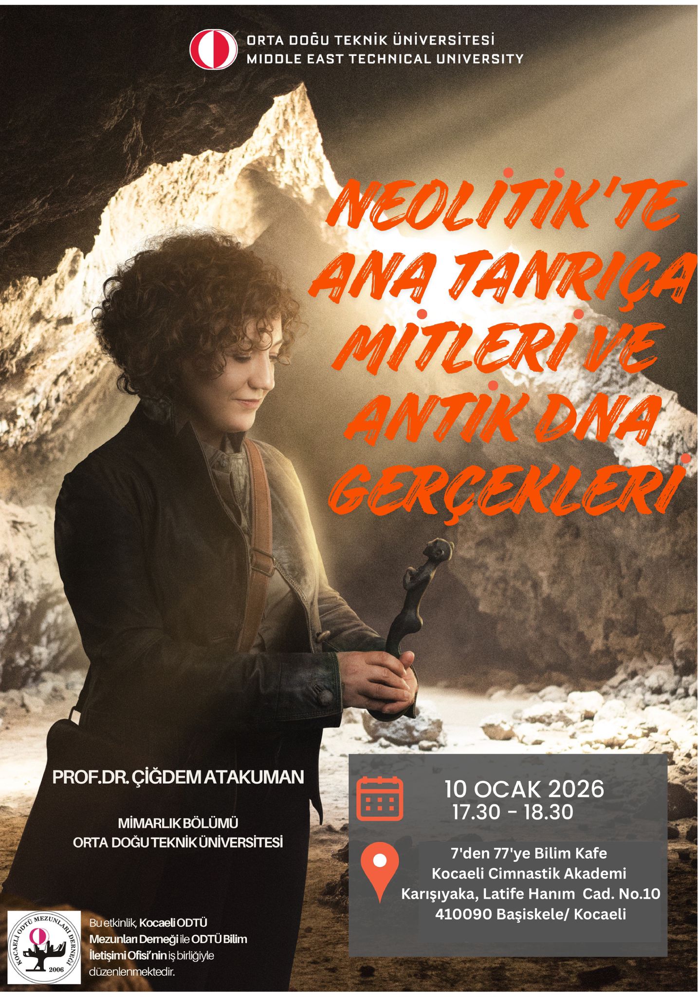 Odtü’nün 70. Yılı Kapsamında “7’Den 77’Ye Bilim Kafe” Kocaeli’de-1