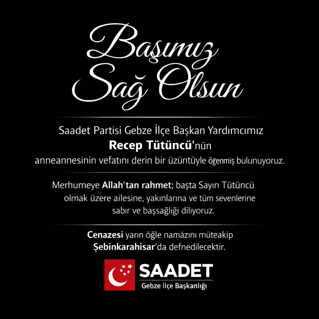 Recep Tütüncü’nün Acı Günü