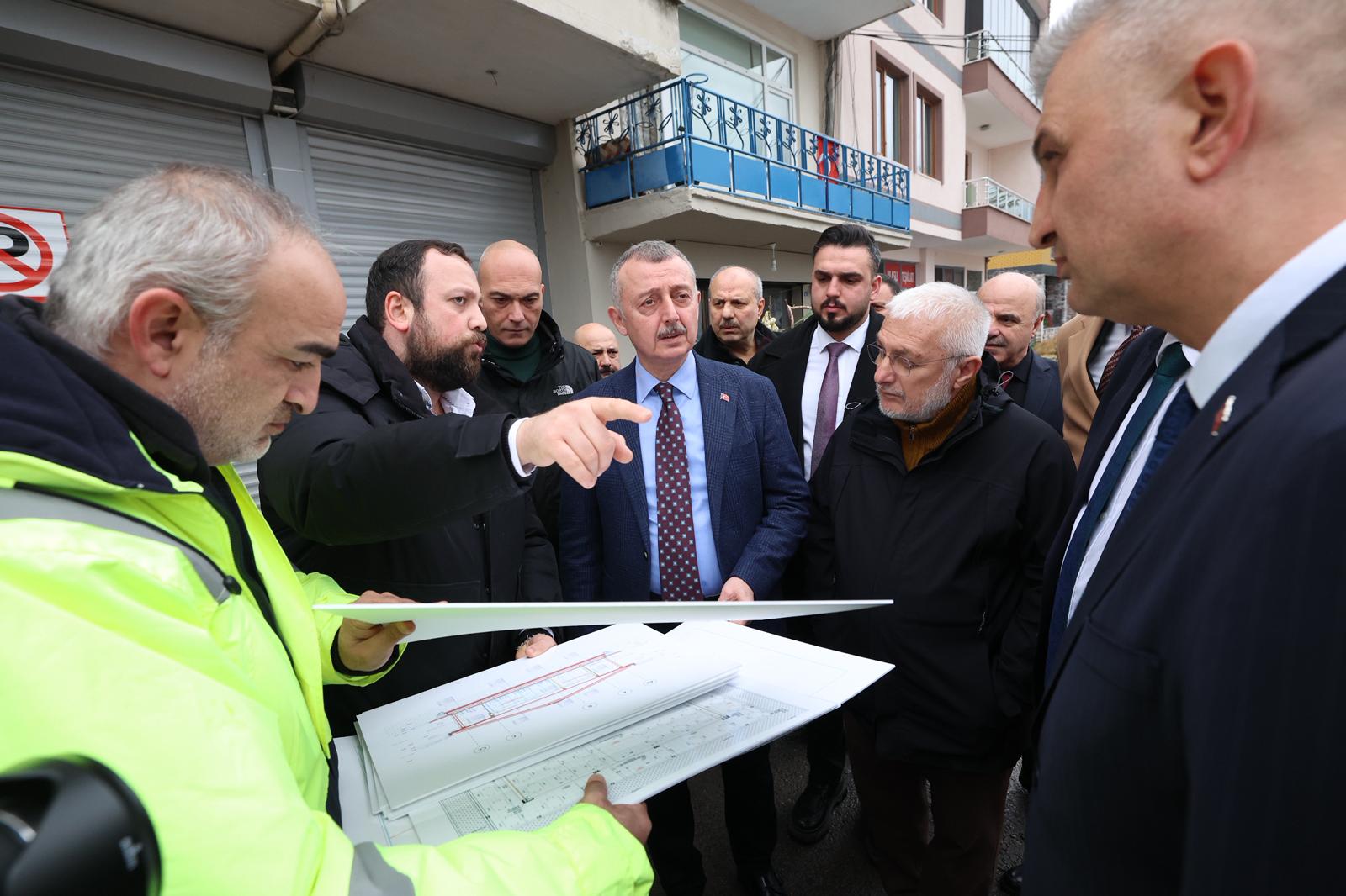 Tahir Büyükakın Gölcük'te Ki 3 Önemli Projeyi Yerinde İnceledi! 1