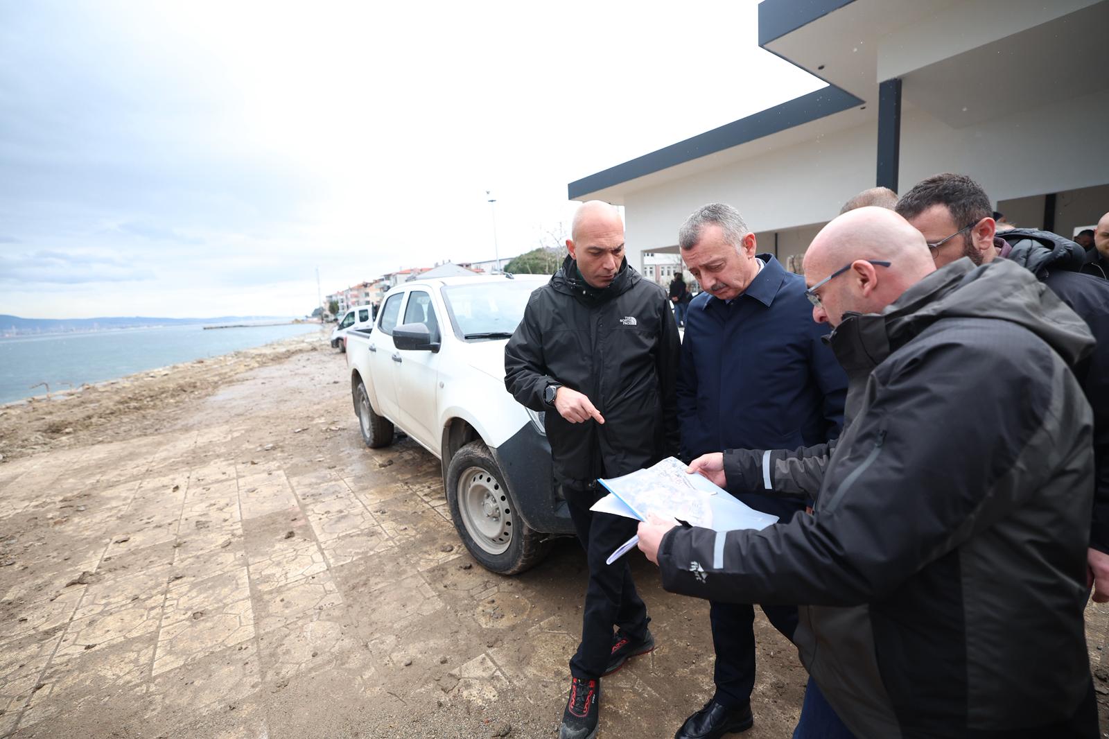 Tahir Büyükakın Gölcük'te Ki 3 Önemli Projeyi Yerinde İnceledi! 2