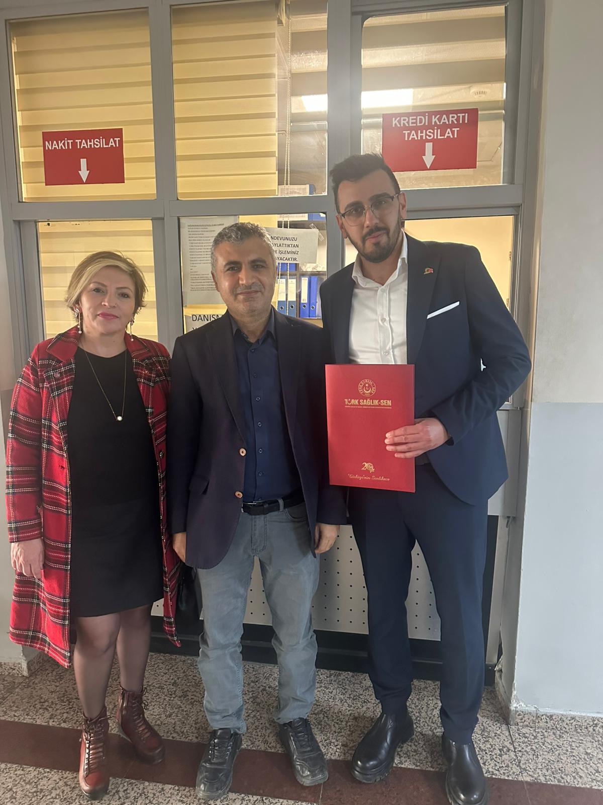 Türk Sağlık Sen Kocaeli Şubesi’nden Derince Eğitim Ve Araştırma Hastanesi’ne Ziyaret (1)-1