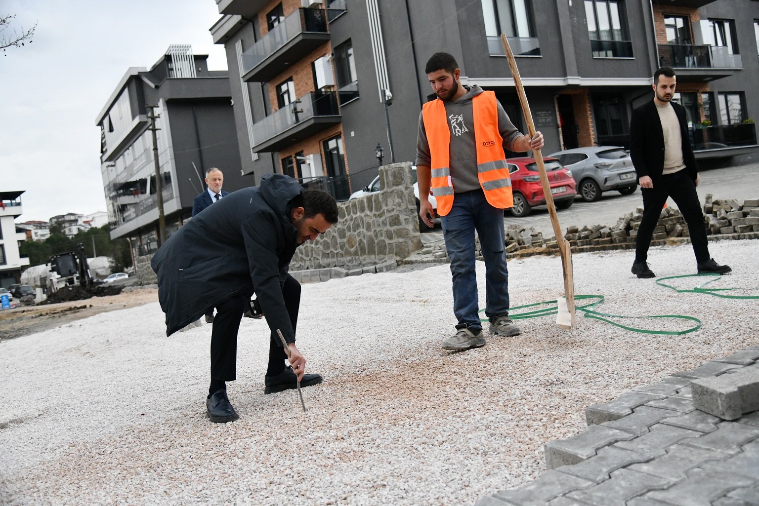 Yasin Özlü Sahada Denetime Çıktı! 1