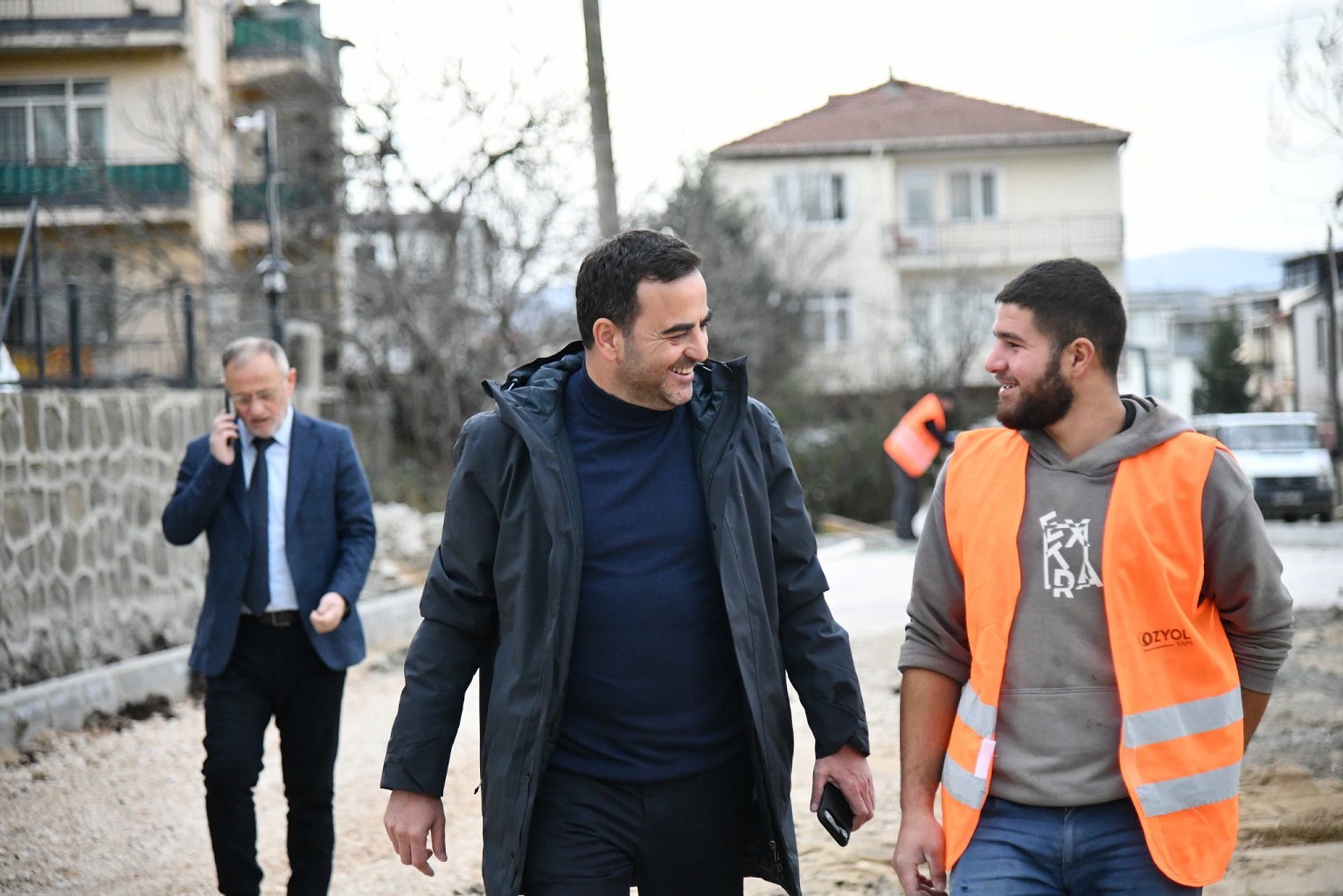 Yasin Özlü Sahada Denetime Çıktı! 2