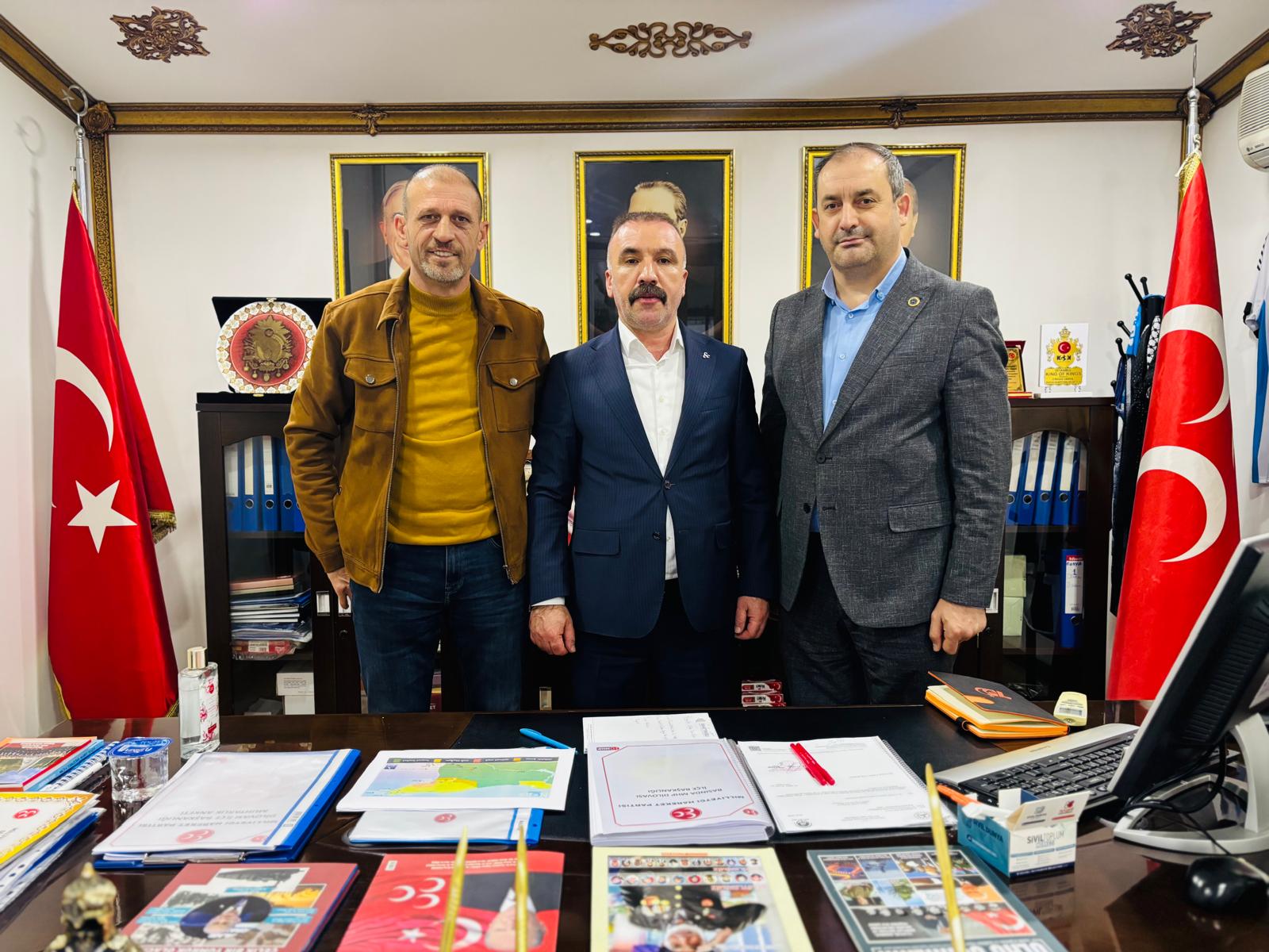 Yusuf Turhan’a Taziye Ziyaretleri Mhp’den Birlik Mesajı (1)-1