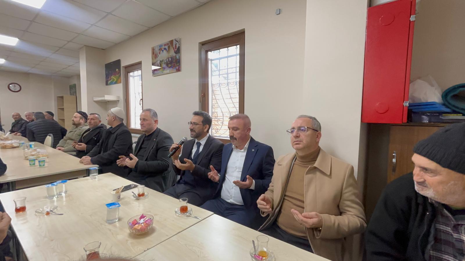 Yusuf Turhan’a Taziye Ziyaretleri Mhp’den Birlik Mesajı (2)