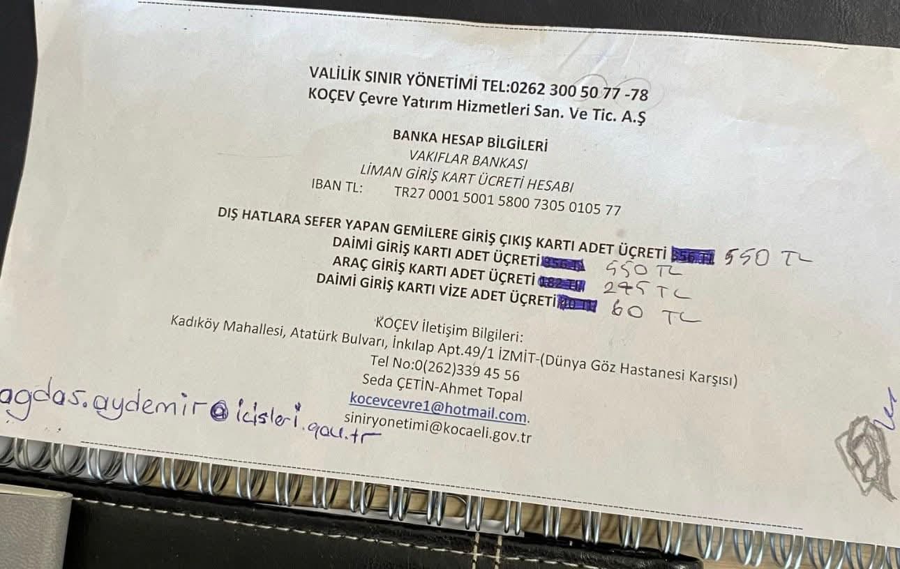 Zeynel Arslan'dan Liman Kartı Zammına Tepki! 1