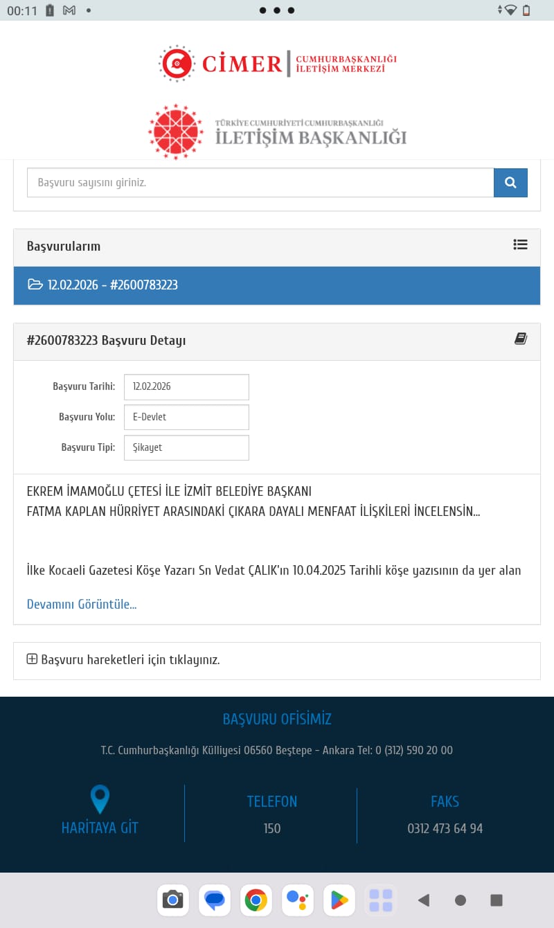 Anadolu Birliği Partisi’nden Ci̇mer Üzerinden Suç Duyurusu Kampanyasi 2